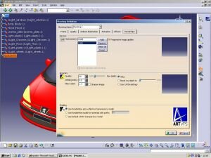 RenderPipe for CATIA - RenderPipe Tab