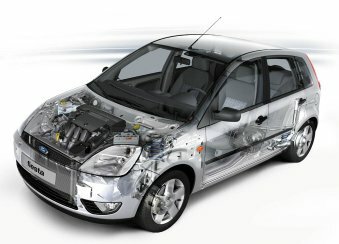 Ford Fiesta Cutaway